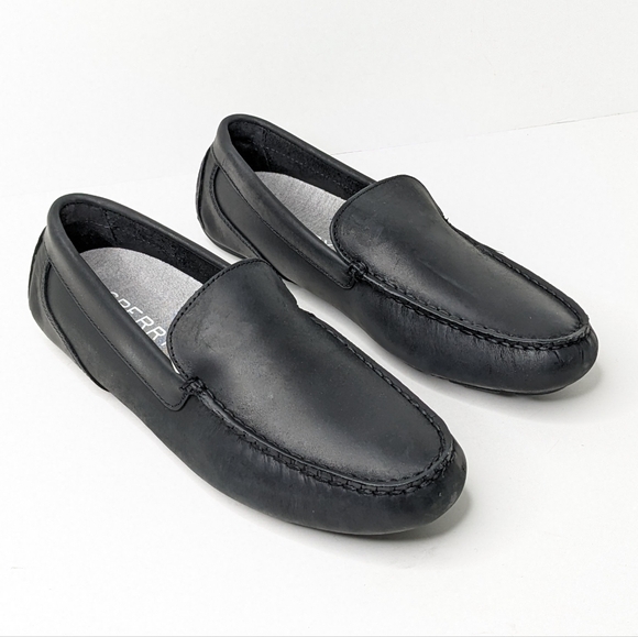 Sperry Davenport Venetian Loafers, Black Leather, Men's 7.5 Wide Sperry Davenport Venetian Loafers, Black Leather, Men's 7.5 Wide
